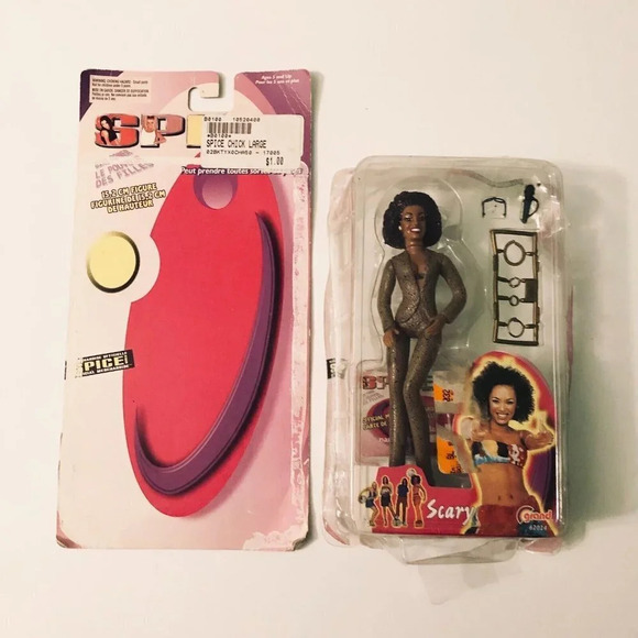 Vintage 1998 Scary Spice Girls 6 Inch Tall Action Figure Doll  Mel B Damaged - Picture 1 of 14